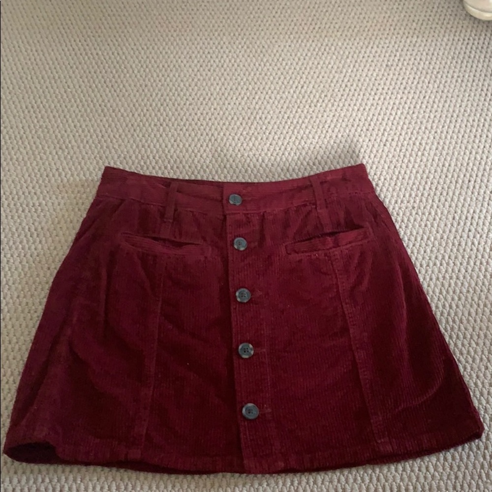 American Eagle Corduroy Mini Skirt
